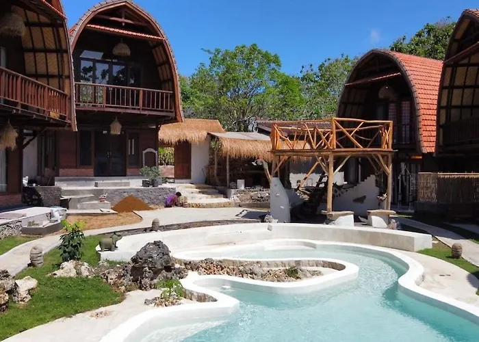 Stylish Lumbung In The Heart Of Villa